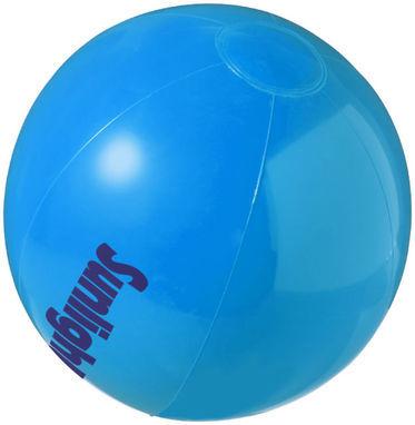Непрозрачный пляжный мяч Bahamas, цвет синий - 10037100- Фото №2