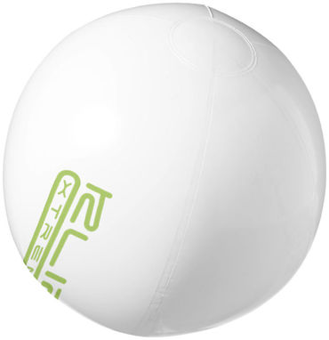 Непрозрачный пляжный мяч Bahamas, цвет белый - 10037101- Фото №2
