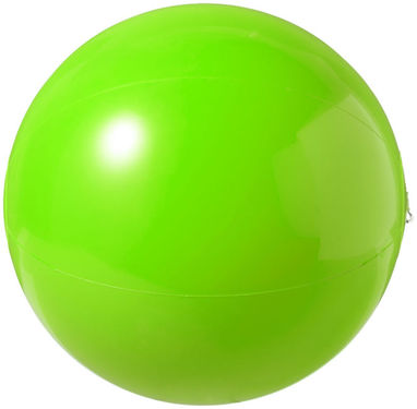 Непрозрачный пляжный мяч Bahamas, цвет зеленый - 10037102- Фото №3