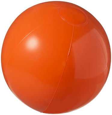Непрозрачный пляжный мяч Bahamas, цвет оранжевый - 10037103- Фото №1