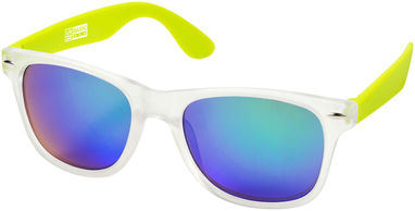 Сонцезахисні окуляри California, колір зелений лайм, прозорий - 10037601- Фото №1