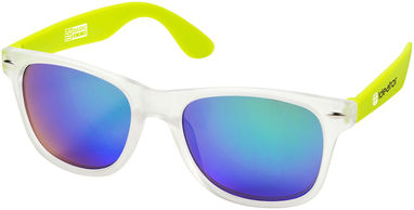 Сонцезахисні окуляри California, колір зелений лайм, прозорий - 10037601- Фото №2