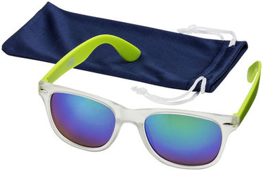 Сонцезахисні окуляри California, колір зелений лайм, прозорий - 10037601- Фото №4
