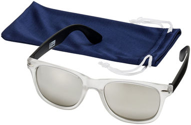 Сонцезахисні окуляри California, колір суцільний чорний, прозорий - 10037604- Фото №4