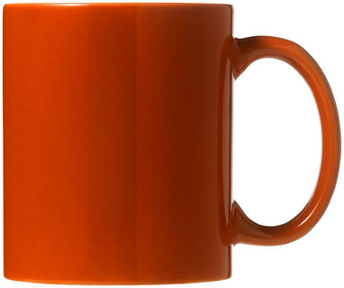 Керамічна кружка Santos, колір оранжевий - 10037803- Фото №5