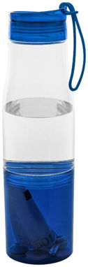 Бутылка Hide-Away, цвет прозрачный, синий - 10038401- Фото №1