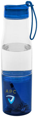 Бутылка Hide-Away, цвет прозрачный, синий - 10038401- Фото №2