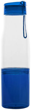 Бутылка Hide-Away, цвет прозрачный, синий - 10038401- Фото №5