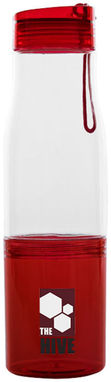Бутылка Hide-Away, цвет прозрачный, красный - 10038402- Фото №3