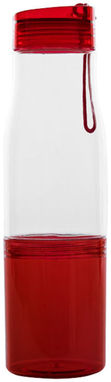 Бутылка Hide-Away, цвет прозрачный, красный - 10038402- Фото №5
