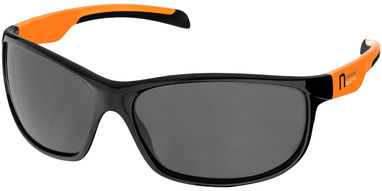 Сонцезахисні окуляри Fresno, колір суцільний чорний, оранжевий - 10039802- Фото №2