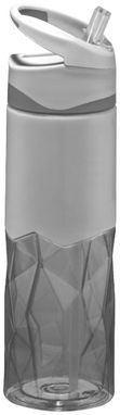 Спортивная бутылка Radius, цвет сплошной черный, серый - 10040100- Фото №4
