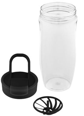 Спортивна пляшка Nutri, колір суцільний чорний - 10040400- Фото №5