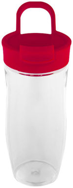 Спортивная бутылка Nutri, цвет прозрачный, красный - 10040402- Фото №1