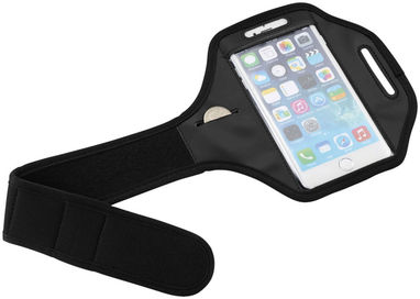 Наручный чехол Gofax для смартфонов с сенсорным экраном, цвет сплошной черный - 10041000- Фото №5