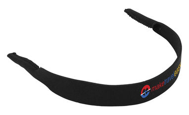 Шнурок для сонцезахисних окулярів Tropics, колір суцільний чорний - 10041100- Фото №2