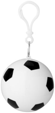 Дождевик Xina на тему футбола, цвет белый, сплошной черный - 10041600- Фото №1