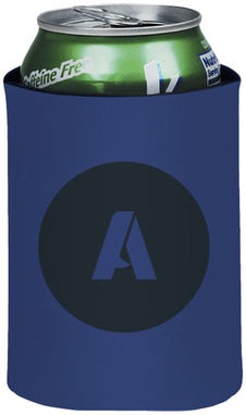 Складаний тримач-термос Crowdio для пляшок, колір яскраво-синій - 10041701- Фото №2