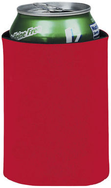 Складной держатель-термос Crowdio для бутылок, цвет красный - 10041702- Фото №1