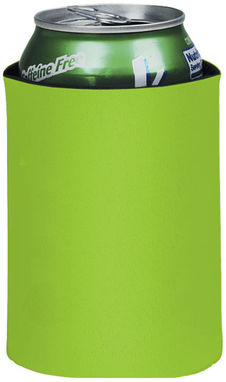 Складной держатель-термос Crowdio для бутылок, цвет лайм - 10041706- Фото №1