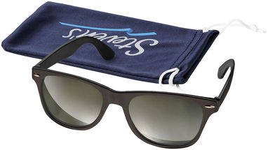 Солнцезащитные очки Baja, цвет сплошной черный - 10042300- Фото №3