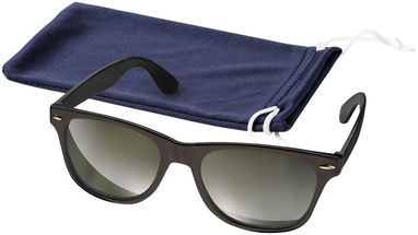 Солнцезащитные очки Baja, цвет сплошной черный - 10042300- Фото №5