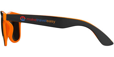 Солнцезащитные очки Baja, цвет сплошной черный, оранжевый - 10042302- Фото №2