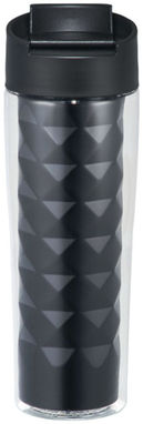 Термопляшка Traverse , колір суцільний чорний - 10043200- Фото №4