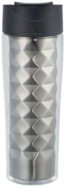Термопляшка Traverse , колір срібний - 10043201- Фото №3