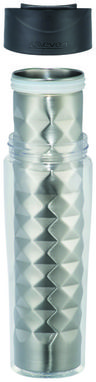 Термопляшка Traverse , колір срібний - 10043201- Фото №5