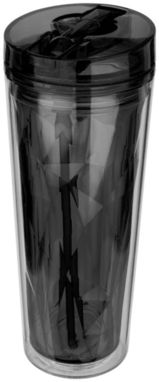 Термопляшка Hot & Cold Flip n Sip, колір суцільний чорний - 10043300- Фото №4