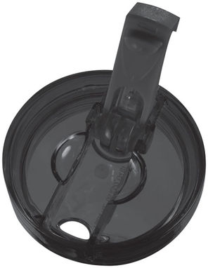 Термопляшка Hot & Cold Flip n Sip, колір суцільний чорний - 10043300- Фото №7