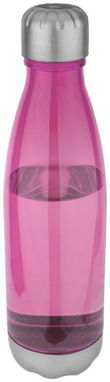 Спортивна пляшка Aqua, колір неоново-рожевий - 10043402- Фото №1