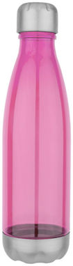 Спортивна пляшка Aqua, колір неоново-рожевий - 10043402- Фото №5