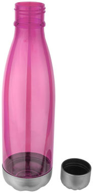 Спортивна пляшка Aqua, колір неоново-рожевий - 10043402- Фото №6