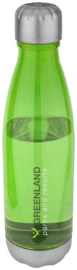 Спортивная бутылка Aqua, цвет неоново-зеленый - 10043403- Фото №2