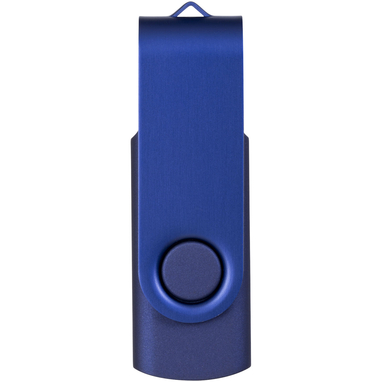 Флешка Rotate Metallic 4GB, колір темно-синій - 12350801- Фото №5