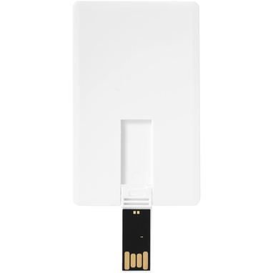 Флешка Slim Card 2GB, цвет белый - 12352000- Фото №4
