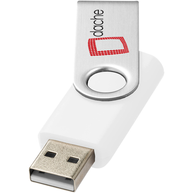 Накопичувач Basic USB 16GB, колір білий - 12371301- Фото №2