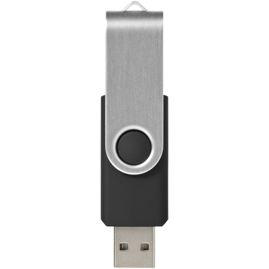 Накопичувач Basic USB 32GB, колір суцільний чорний - 12371400- Фото №4