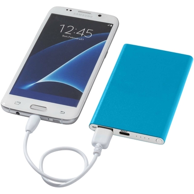 Power bank Pep, цвет светло-синий - 13424505- Фото №5