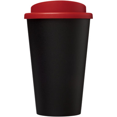 Термокружка Americano, колір суцільний чорний, червоний - 21000103- Фото №3