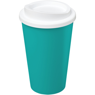 Термокружка Americano, колір колір морської хвилі, білий - 21000119- Фото №1 Термокружка Americano, колір колір морської хвилі, білий - 21000119- Фото №1