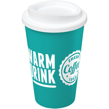 Термокружка Americano, колір колір морської хвилі, білий - 21000119- Фото №2 Термокружка Americano, колір колір морської хвилі, білий - 21000119- Фото №2