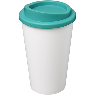 Термокружка Americano, колір білий, аква - 21000128- Фото №1 Термокружка Americano, колір білий, аква - 21000128- Фото №1