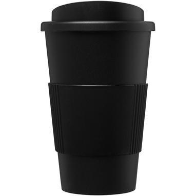 Термокружка Americano, колір суцільний чорний - 21000200- Фото №3