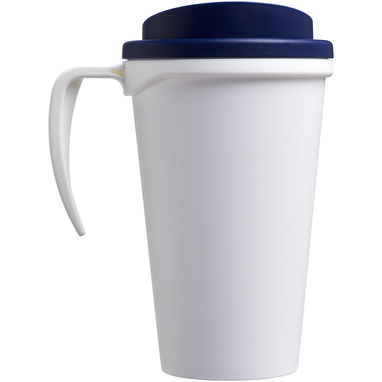 Термокружка Americano Grande, колір білий, синій - 21000402- Фото №5