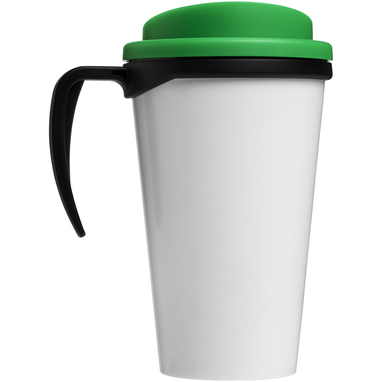 Термокружка Brite-Americano grande, колір суцільний чорний, зелений - 21000618- Фото №4