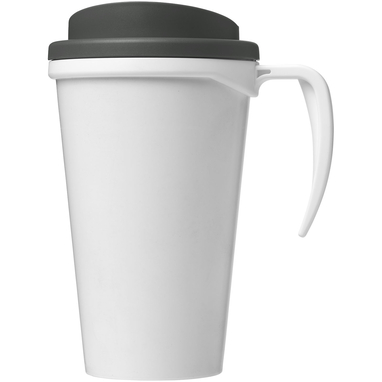 Термокружка Brite-Americano grande, цвет белый, серый - 21000626- Фото №3