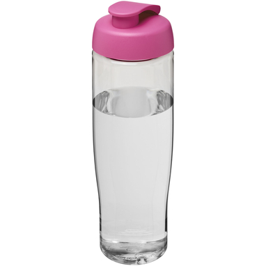 Бутылка спортивная H2O Tempo, цвет прозрачный, розовый - 21004008- Фото №1